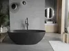 Mexen Bari volně stojící vana z konglomerátu 165 x 75 cm, Náhled obrázku produktu 2