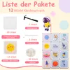 Detská skriňa COSTWAY, policový systém s 12 kockami, Náhľad obrázku produktu 8