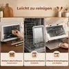 HOMCOM Minioven, 9 liter, met bakplaat, grillrooster, Productafbeelding-voorbeeld 9