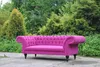 Chesterfield Dreisitzer Design Couch Polster Sitz Sofas Produktbild-Vorschau 1