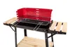 Grill Glückliches Grün Holz, Wanne 53x33 cm, Grillhöhe 70 Produktbild-Vorschau 1