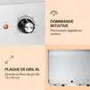 Klarstein Barbecue Electrique de Table, Plancha Electrique Voir les images du produit 3