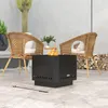 Outsunny ciotola per il fuoco cesto per il fuoco senza fumo Anteprima dell’immagine prodotto 2