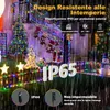15m Tendine Luminosa LED，600 LED Multicolore Tendine a Anteprima dell’immagine prodotto 8