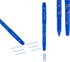 Gummierter Stift OOPS! 0,6mm, blau, zwei Radiergummis + 2 Produktbild-Vorschau 6