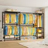 Porte-vêtements robuste et extensible, dimensions 240 x 40 Voir les images du produit 6