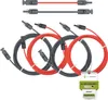 Solarkabel Doppelpack 4x PV-Kabel 4mm² H1Z2Z2-K Schwarz & Produktbild-Vorschau 1