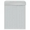 vidaXL Kosz na pranie z pokrywą biały 46x33x60 cm z Podgląd zdjęcia produktu 3