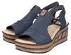 Rieker Riemchensandalette  Blau Produktbild-Vorschau 20