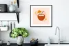 MuchoWow® Gerahmtes Poster Kokosnuss - Sterne - Pastell Produktbild-Vorschau 4