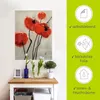 ARTland Wandbild, selbstklebend Roter Mohn Größe: 45x60 cm Produktbild-Vorschau 2