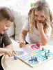 Drevená strategická hra Ludo vzdelávacia hračka pre deti Náhľad obrázku produktu 6