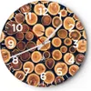 Wanduhr - Rund - Glasuhr - Knoten Baum Stamm - 30x30cm - Produktbild-Vorschau 1