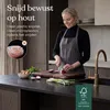 Deleca Walnoot Kopshouten Snijplank met Sapgeul - Hakblok Productafbeelding-voorbeeld 2