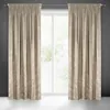 Vorhang RIVA dunkelbeige 140x270 cm  Kräuselband Tunnelzug Produktbild-Vorschau 10