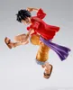 A dynamic action shot of a Monkey D. Luffy action figure. Podgląd zdjęcia produktu