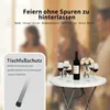 Wohnglanz Klapptisch in weiß Stehtisch Partytisch Produktbild-Vorschau 7