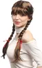 WIG ME UP Perücke Zöpfe Schulmädchen Braun XR-008-P6 Produktbild-Vorschau 3