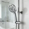 INF Duschkopf mit 10 Funktionen und Spritzpistole Silber Produktbild-Vorschau 5