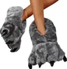 ASKSA Uni Soft Pluesch Haus Hausschuhe Tier Kostuem Pfote Produktbild-Vorschau 1