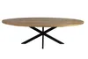 Zita Home, ovaler Esstisch, 280 cm, natur, Mangoholz Produktbild-Vorschau 2