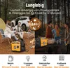 People camping with a generator and car. Produktbild-Vorschau