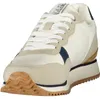 Weiße Herrensportschuhe mit Kontrastdetails und Produktbild-Vorschau 3