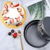 Lot de 3 moules à pâtisserie Ø 24 cm, 26 cm et 28 cm, Voir les images du produit 5