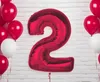 #BFC39 Ballon Smart, numéro 2, rouge, 92 Voir les images du produit 2