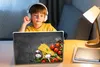 MuchoWow® Laptop Aufkleber Sticker Cover Nudeln - Kräuter - Produktbild-Vorschau 3