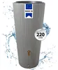 4rain VASO DECOR 2in1 regenton 220 L zinkgrijs incl. Productafbeelding-voorbeeld 1