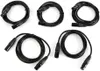 5x DMX kabel 1m 3-pinový XLR DMX mikrofonní kabel Signální Náhled obrázku produktu 6
