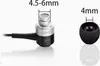 A close-up image showing two earphone components with size indicators. Voir les images du produit