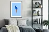 MuchoWow® Gerahmtes Poster Pfau - Eistüten - Eiscreme - Produktbild-Vorschau 2