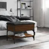 vidaXL Lavice na boty hnědý dubový vzhled 62x42x45 cm Náhled obrázku produktu 3