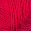 A close-up, detailed view of red yarn. Produktbild-Vorschau