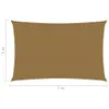 Design Sonnensegel 160 g/m² Taupe 5x7 m HDPE, Markisen 2024 Produktbild-Vorschau 7