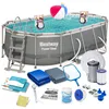 Piscina da giardino con telaio 427 x 250 x 100 cm 18-in-1 Anteprima dell’immagine prodotto 12