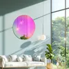 Miroir rond Vrygle Ø 66 cm, miroir mural irisé pour le Voir les images du produit 8