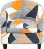 2 kusy potahu na židle Club Chair Covers, Stretch Printed Náhled obrázku produktu 1