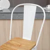 HOMCOM 4er-Set Barhocker Hochstuhl Industrieküche mit Produktbild-Vorschau 4