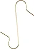 A single gold S-hook on a white background. Náhľad obrázku produktu