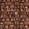 SCHÖNER LEBEN. Tischdecke Premium Bookshelve Marine Produktbild-Vorschau 2