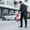Mucola bariérový stĺpik skladací parkovací stĺpik 65CM Náhľad obrázku produktu 7