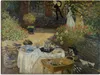 ARTland Leinwandbild Im Garten Claude Monets in Argenteuil Produktbild-Vorschau 1