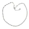 Fusskette Fußkettchen Singapur Silber 925 Länge 27 cm Produktbild-Vorschau 2