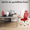 ALFORDSON Büro-Schreibtischstuhl, ergonomisch für Heimbüro, Produktbild-Vorschau 6