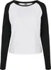 Urban Classics Ladies - RAGLAN Longsleeve weiß - XXL Produktbild-Vorschau 1