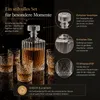 Whisky Karaffe + 4 Whiskey Gläser Whiskykaraffe Produktbild-Vorschau 4