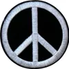 Friedens-Freiheitszeichen-Emblem-Aufnäher zum Aufbügeln Produktbild-Vorschau 1